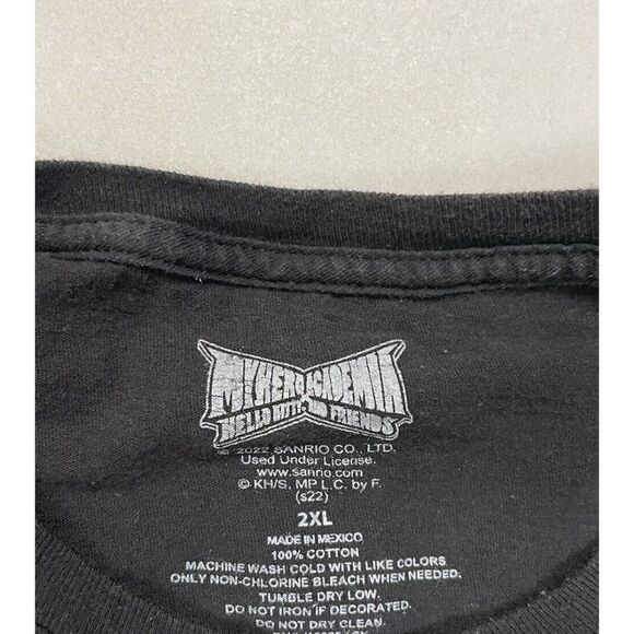 My Hero Academia Hello Kitty And Friends T-shirt Men XXL Characters Anime - Picture 4 of 5